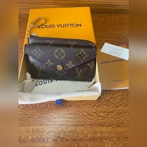 Louis Vuitton Monogram Card Holder Recto Verso